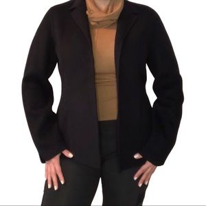 Alfani Black Wool Coat Jacket